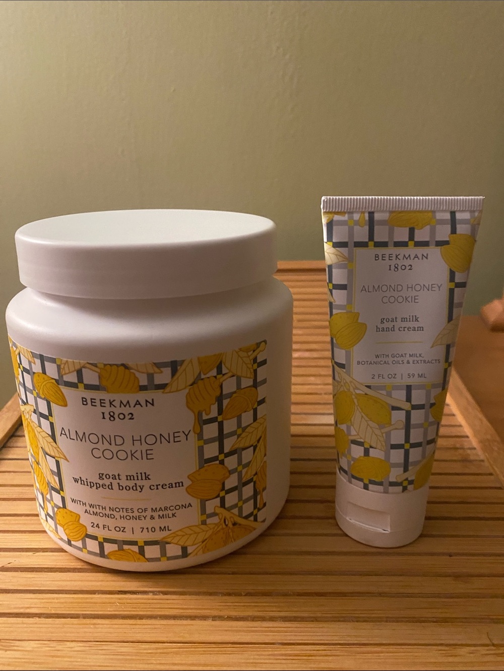 Beekman 1802 Almond Honey Cookie Whipped Body Cream & Hand Cream - Jumbo size
